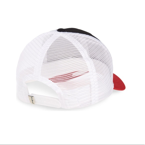 L.L.Bean Classic Mountain Sunrise Trucker Hat - Picture 2 of 3